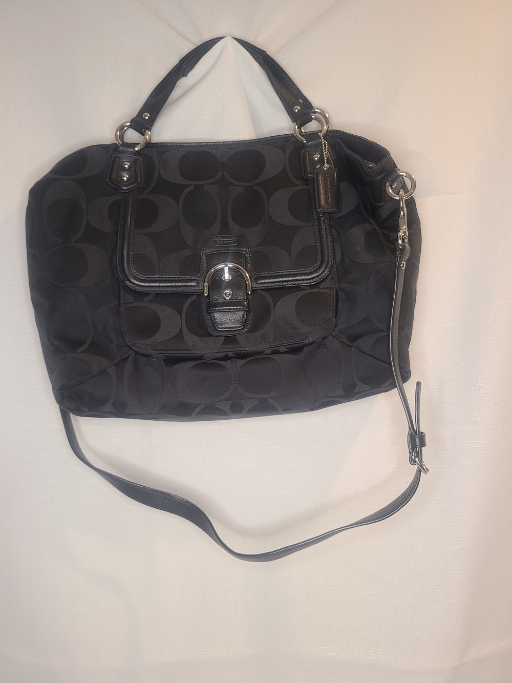 Coach Campbell Signature Izzy Fashion Satchel